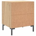Casa si Gradina - Mobilier - Comode si corpuri - Noptiere - Noptiere, 2 buc., stejar sonoma, 40x35x47,5 cm, lemn compozit - Infinity.ro