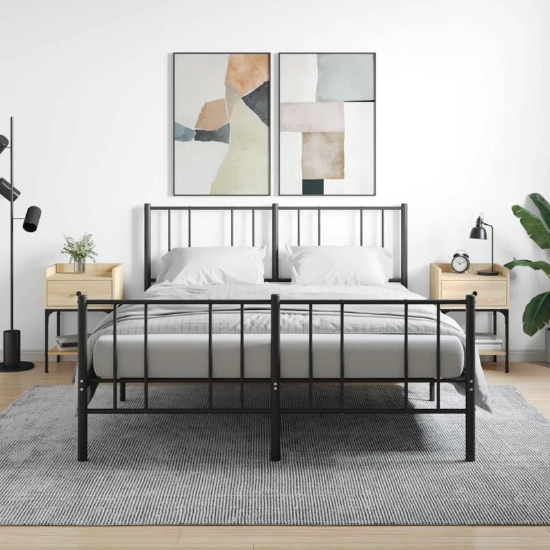 Casa si Gradina - Mobilier - Comode si corpuri - Noptiere - Noptiere, 2 buc., stejar sonoma, 40,5x31x60 cm, lemn compozit - Infinity.ro