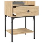 Casa si Gradina - Mobilier - Comode si corpuri - Noptiere - Noptiere, 2 buc., stejar sonoma, 40,5x31x60 cm, lemn compozit - Infinity.ro