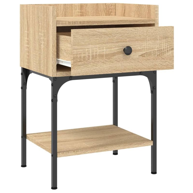 Casa si Gradina - Mobilier - Comode si corpuri - Noptiere - Noptiere, 2 buc., stejar sonoma, 40,5x31x60 cm, lemn compozit - Infinity.ro