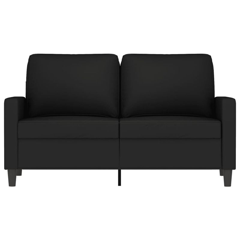 Casa si Gradina - Mobilier - Canapele si coltare - Canapele - Canapea cu 2 locuri, negru, 120 cm, catifea - Infinity.ro