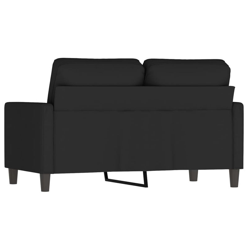 Casa si Gradina - Mobilier - Canapele si coltare - Canapele - Canapea cu 2 locuri, negru, 120 cm, catifea - Infinity.ro