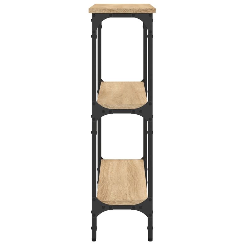 Casa si Gradina - Mobilier - Comode si corpuri - Console - Masa consola, stejar sonoma, 75x22,5x75 cm, lemn prelucrat - Infinity.ro