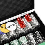 Sport si Outdoor - Alte sporturi - Seturi poker - Set de jetoane de poker 300 buc. 11,5 g - Infinity.ro