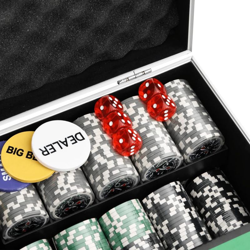 Sport si Outdoor - Alte sporturi - Seturi poker - Set de jetoane de poker 300 buc. 11,5 g - Infinity.ro