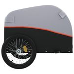 Sport si Outdoor - Ciclism - Accesorii pentru biciclete - Remorci biciclete - Remorca pentru biciclete, negru și portocaliu, 45 kg, fier, mărime 133x68x68 cm - Infinity.ro