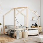 Casa si Gradina - Mobilier - Mobilier copii - Patuturi copii - Cadru de pat pentru copii, 2x(70x140) cm, lemn masiv de pin - Infinity.ro