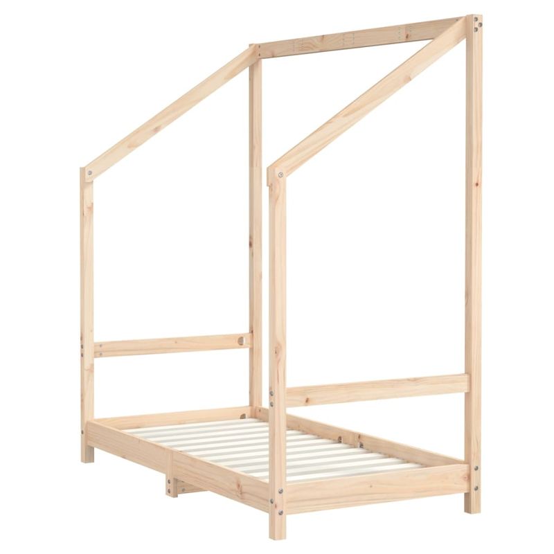 Casa si Gradina - Mobilier - Mobilier copii - Patuturi copii - Cadru de pat pentru copii, 2x(70x140) cm, lemn masiv de pin - Infinity.ro