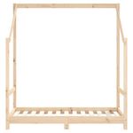 Casa si Gradina - Mobilier - Mobilier copii - Patuturi copii - Cadru de pat pentru copii, 2x(70x140) cm, lemn masiv de pin - Infinity.ro