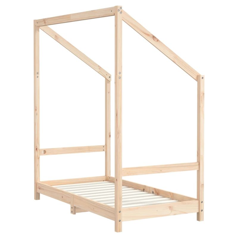 Casa si Gradina - Mobilier - Mobilier copii - Patuturi copii - Cadru de pat pentru copii, 2x(70x140) cm, lemn masiv de pin - Infinity.ro