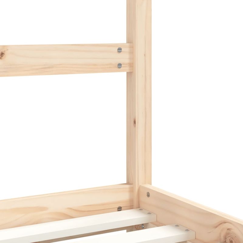 Casa si Gradina - Mobilier - Mobilier copii - Patuturi copii - Cadru de pat pentru copii, 2x(70x140) cm, lemn masiv de pin - Infinity.ro