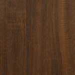 Casa si Gradina - Mobilier - Paturi si accesorii - Paturi - Cadru de pat cu tablie la cap/picioare, stejar maro, 75x190 cm - Infinity.ro