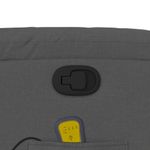 Ingrijire personala si Cosmetice - Sanatate si wellness - Articole wellness - Fotolii de masaj - Fotoliu de masaj rabatabil, gri inchis, material textil - Infinity.ro