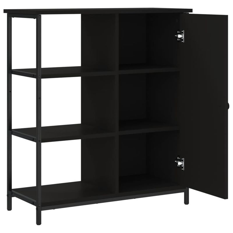 Casa si Gradina - Mobilier - Comode si corpuri - Comode - Servanta, negru, 70x30x80 cm, lemn prelucrat - Infinity.ro