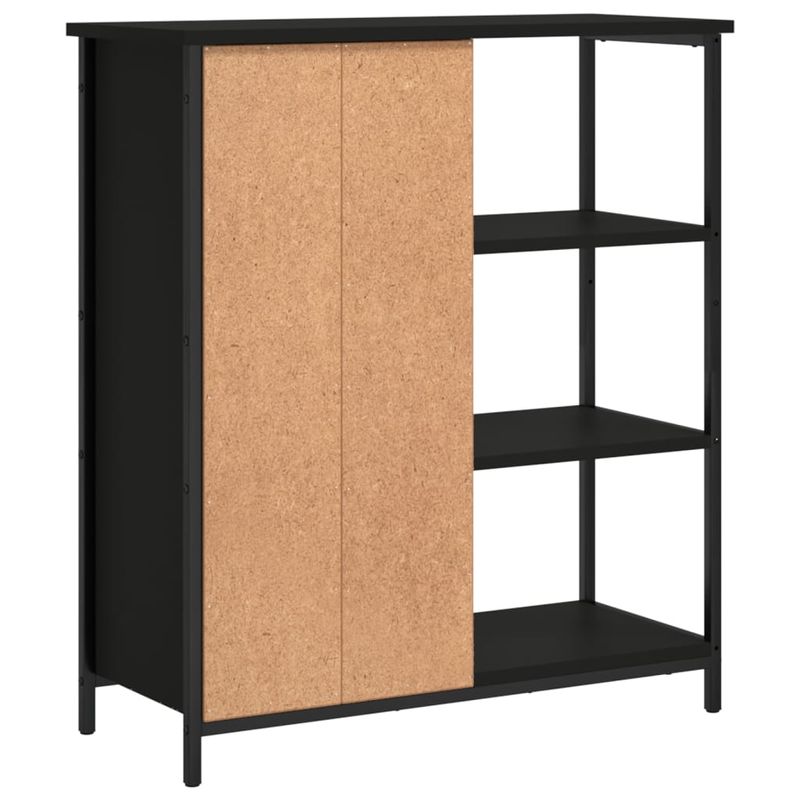 Casa si Gradina - Mobilier - Comode si corpuri - Comode - Servanta, negru, 70x30x80 cm, lemn prelucrat - Infinity.ro
