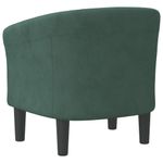 Casa si Gradina - Mobilier - Scaune si fotolii - Fotolii - Fotoliu tip cuva, verde inchis, catifea - Infinity.ro