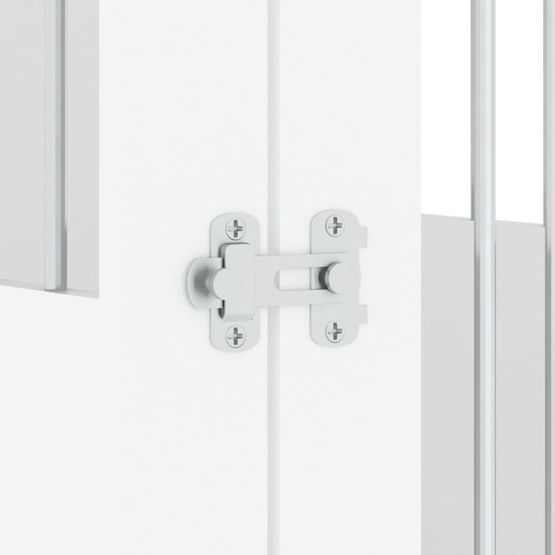 Petshop - Accesorii petshop - Culcusuri si custi - Custi interior si exterior - Mobilier tip lada pentru caini, alb, 45x62x59 cm lemn prelucrat - Infinity.ro