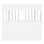 Petshop - Accesorii petshop - Culcusuri si custi - Custi interior si exterior - Lada pentru caini, alb, 55x80x68 cm, lemn compozit - Infinity.ro