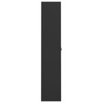 Casa si Gradina - Constructii - Depozitare, transport si protectie - Rafturi, fisete si vestiare - Fiset, negru, 90x40x200 cm, otel - Infinity.ro