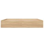 Casa si Gradina - Mobilier - Paturi si accesorii - Paturi - Cadru de pat, stejar sonoma, 200x200 cm - Infinity.ro