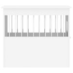 Petshop - Accesorii petshop - Culcusuri si custi - Custi interior si exterior - Lada pentru caini, alb, 55x75x65 cm, lemn prelucrat - Infinity.ro