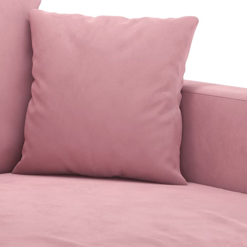Casa si Gradina - Mobilier - Canapele si coltare - Canapele - Canapea de o persoana, Roz, 60 cm, catifea - Infinity.ro