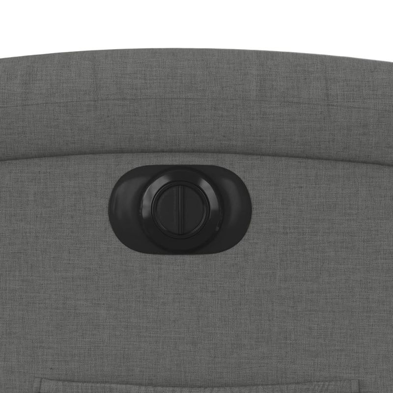 Casa si Gradina - Mobilier - Scaune si fotolii - Fotolii - Fotoliu rabatabil electric, gri inchis, material textil - Infinity.ro