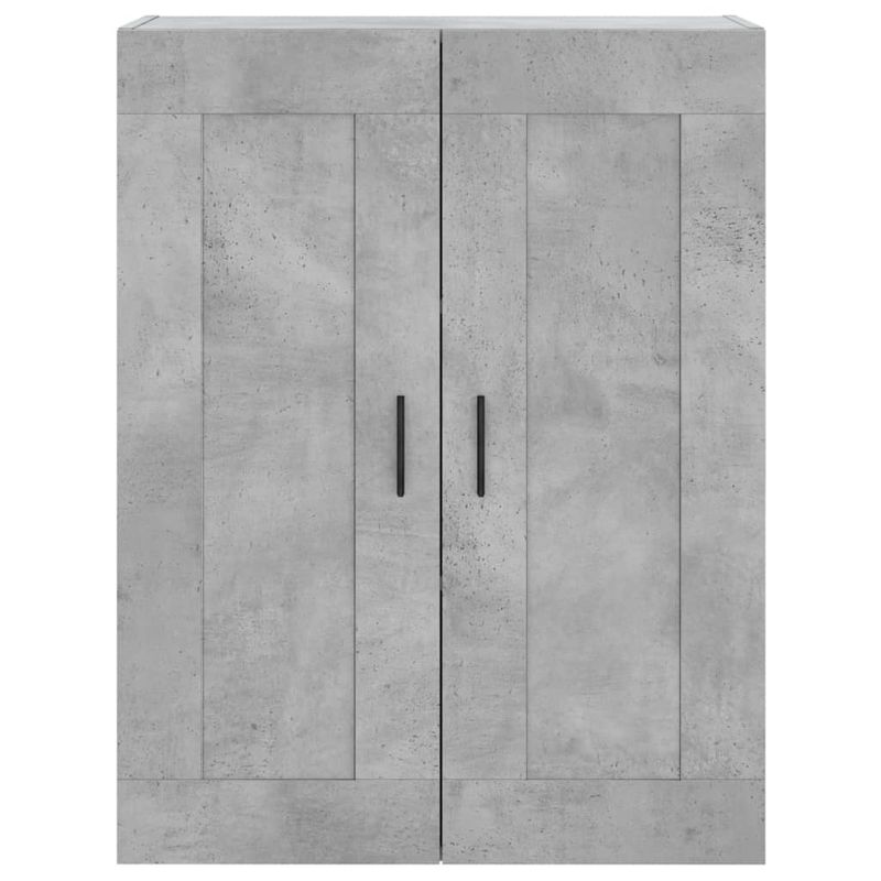 Casa si Gradina - Mobilier - Comode si corpuri - Corpuri bucatarie - Dulap inalt, gri beton, 69,5x34x180, lemn compozit - Infinity.ro