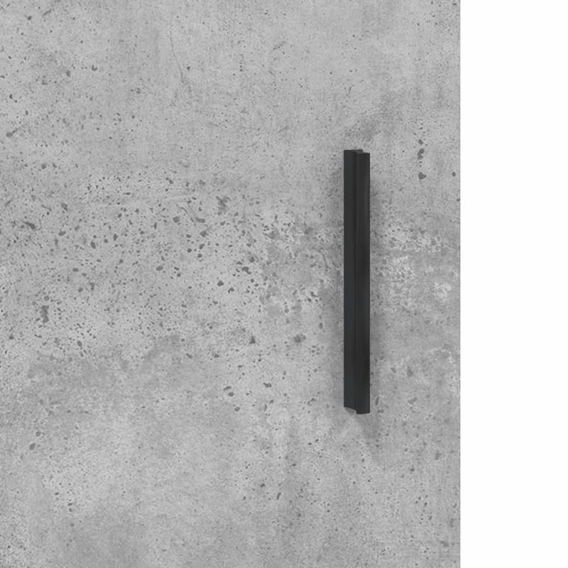 Casa si Gradina - Mobilier - Comode si corpuri - Corpuri bucatarie - Dulap inalt, gri beton, 69,5x34x180, lemn compozit - Infinity.ro