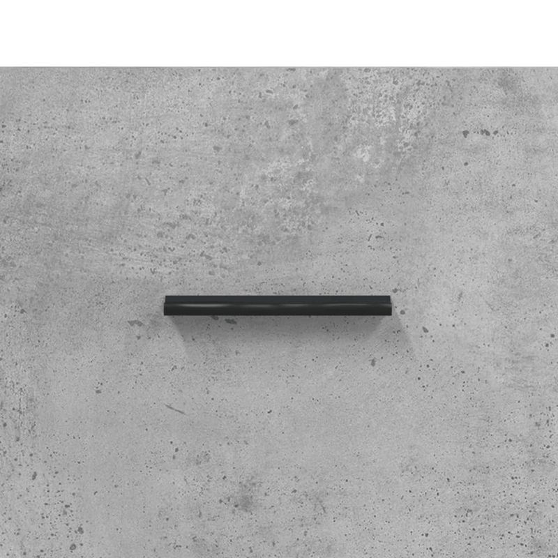 Casa si Gradina - Mobilier - Comode si corpuri - Corpuri bucatarie - Dulap inalt, gri beton, 69,5x34x180, lemn compozit - Infinity.ro