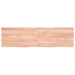 Casa si Gradina - Mobilier - Mobilier baie - Blaturi baie - Blat de baie, maro deschis, 180x50x(2-6) cm, lemn masiv tratat - Infinity.ro