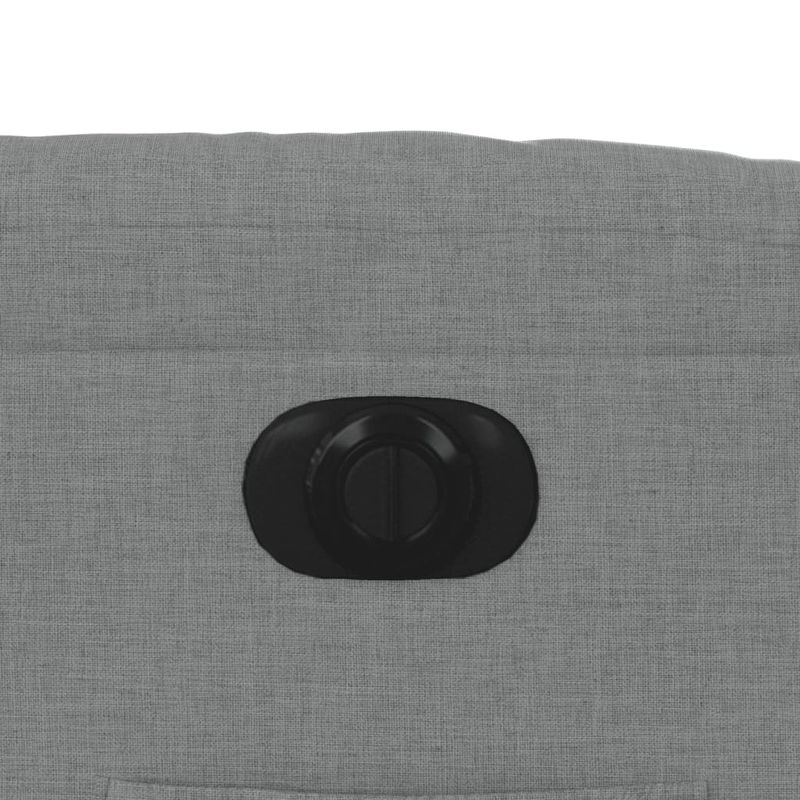 Casa si Gradina - Mobilier - Scaune si fotolii - Fotolii - Fotoliu electric rabatabil cu ridicare, gri deschis, textil - Infinity.ro