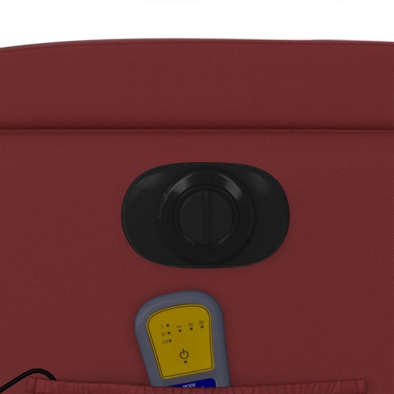 Ingrijire personala si Cosmetice - Sanatate si wellness - Articole wellness - Fotolii de masaj - Fotoliu electric masaj rabatabil cu ridicare, rosu vin - Infinity.ro