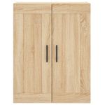 Casa si Gradina - Mobilier - Comode si corpuri - Comode - Dulap inalt, stejar sonoma, 69,5x34x180 cm, lemn compozit - Infinity.ro