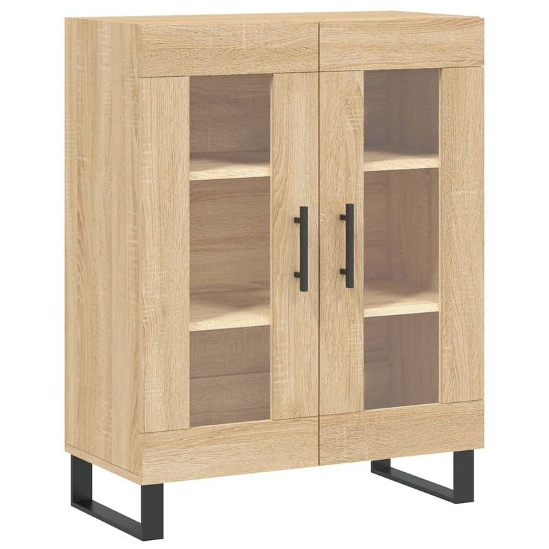 Casa si Gradina - Mobilier - Comode si corpuri - Comode - Dulap inalt, stejar sonoma, 69,5x34x180 cm, lemn compozit - Infinity.ro