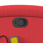 Ingrijire personala si Cosmetice - Sanatate si wellness - Articole wellness - Fotolii de masaj - Fotoliu de masaj rabatabil vertical, rosu, piele ecologica - Infinity.ro