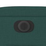 Casa si Gradina - Mobilier - Scaune si fotolii - Fotolii - Fotoliu electric rabatabil cu ridicare, verde inchis, textil - Infinity.ro