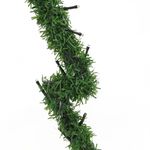 Casa si Gradina - Decoratiuni - Decoratiuni de sezon - Decoratiune brad cu lumini de Crăciun cu tarusi, 115 LED, 90 cm, model cu panglică - Infinity.ro