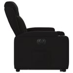 Casa si Gradina - Mobilier - Scaune si fotolii - Fotolii - Fotoliu electric rabatabil cu ridicare, negru, textil - Infinity.ro