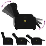 Ingrijire personala si Cosmetice - Sanatate si wellness - Articole wellness - Fotolii de masaj - Fotoliu electric de masaj rabatabil, negru, textil - Infinity.ro