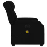 Ingrijire personala si Cosmetice - Sanatate si wellness - Articole wellness - Fotolii de masaj - Fotoliu electric de masaj rabatabil, negru, textil - Infinity.ro