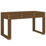 Casa si Gradina - Gradina si terasa - Mobilier exterior - Bancute de gradina - Banca de gradina, maro miere, 80x38x45 cm, lemn masiv de pin - Infinity.ro