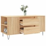 Casa si Gradina - Mobilier - Mese si birouri - Masute de cafea - Masuta de cafea, stejar sonoma, 102x44,5x50 cm, lemn prelucrat - Infinity.ro
