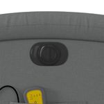 Ingrijire personala si Cosmetice - Sanatate si wellness - Articole wellness - Fotolii de masaj - Fotoliu electric masaj rabatabil cu ridicare, gri inchis textil - Infinity.ro