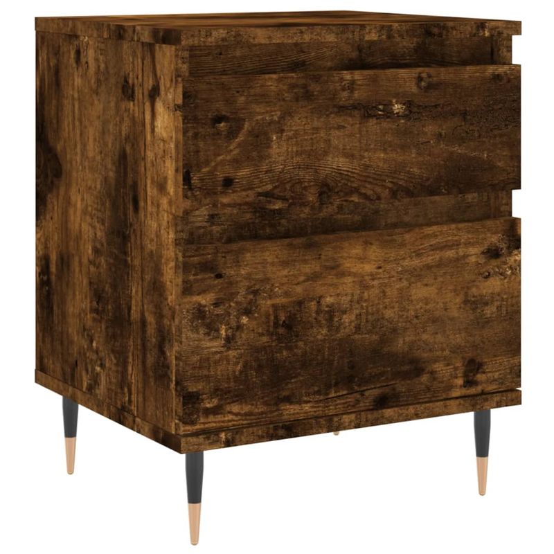 Casa si Gradina - Mobilier - Comode si corpuri - Noptiere - Noptiere, 2 buc., stejar fumuriu, 40x35x50 cm, lemn compozit - Infinity.ro