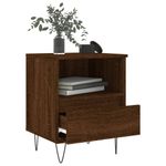 Casa si Gradina - Mobilier - Comode si corpuri - Noptiere - Noptiere, 2 buc., stejar maro, 40x35x50 cm, lemn compozit - Infinity.ro