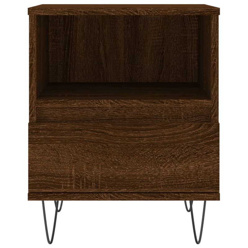 Casa si Gradina - Mobilier - Comode si corpuri - Noptiere - Noptiere, 2 buc., stejar maro, 40x35x50 cm, lemn compozit - Infinity.ro