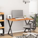 Casa si Gradina - Mobilier - Feronerie si accesorii mobila - Blat de birou 110x80x2,5 cm dreptunghiular lemn masiv de acacia - Infinity.ro