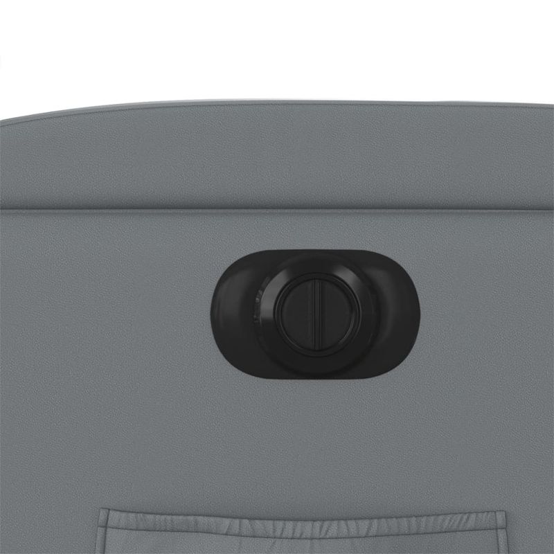 Casa si Gradina - Mobilier - Scaune si fotolii - Fotolii - Fotoliu rabatabil electric cu ridicare, gri, piele ecologica - Infinity.ro