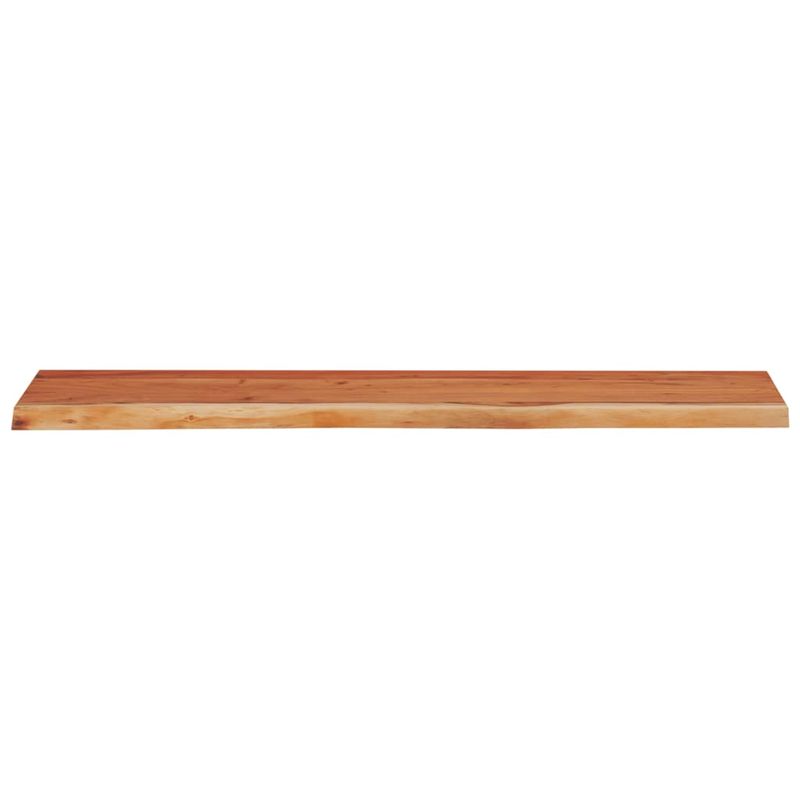 Casa si Gradina - Mobilier - Biblioteci si rafturi - Rafturi - Raft perete 90x30x2,5 cm dreptunghiular lemn acacia margine vie - Infinity.ro